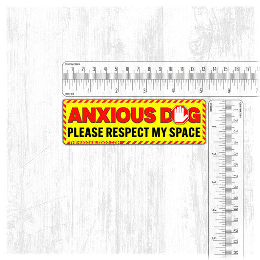 NEW!! ANXIOUS dog. Please respect my space.