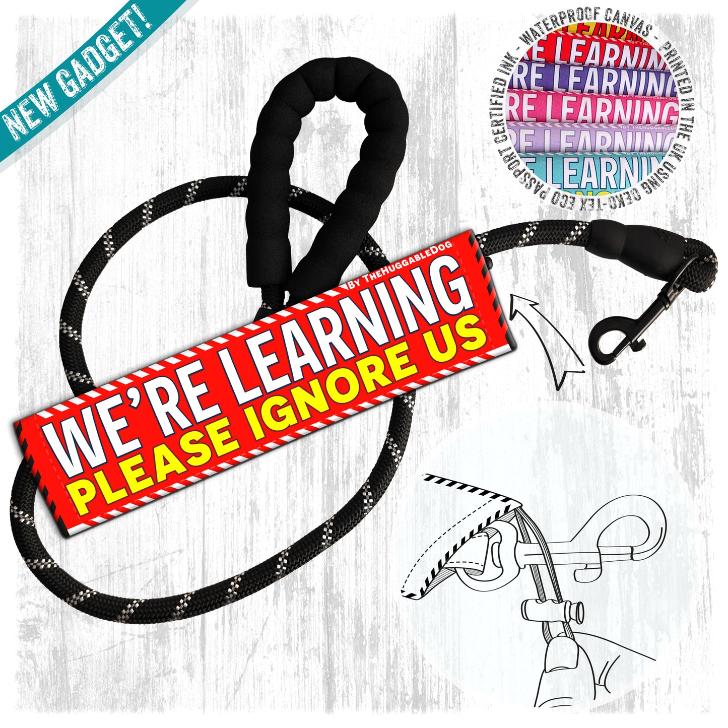 14-"We are LEARNING, please ignore us".