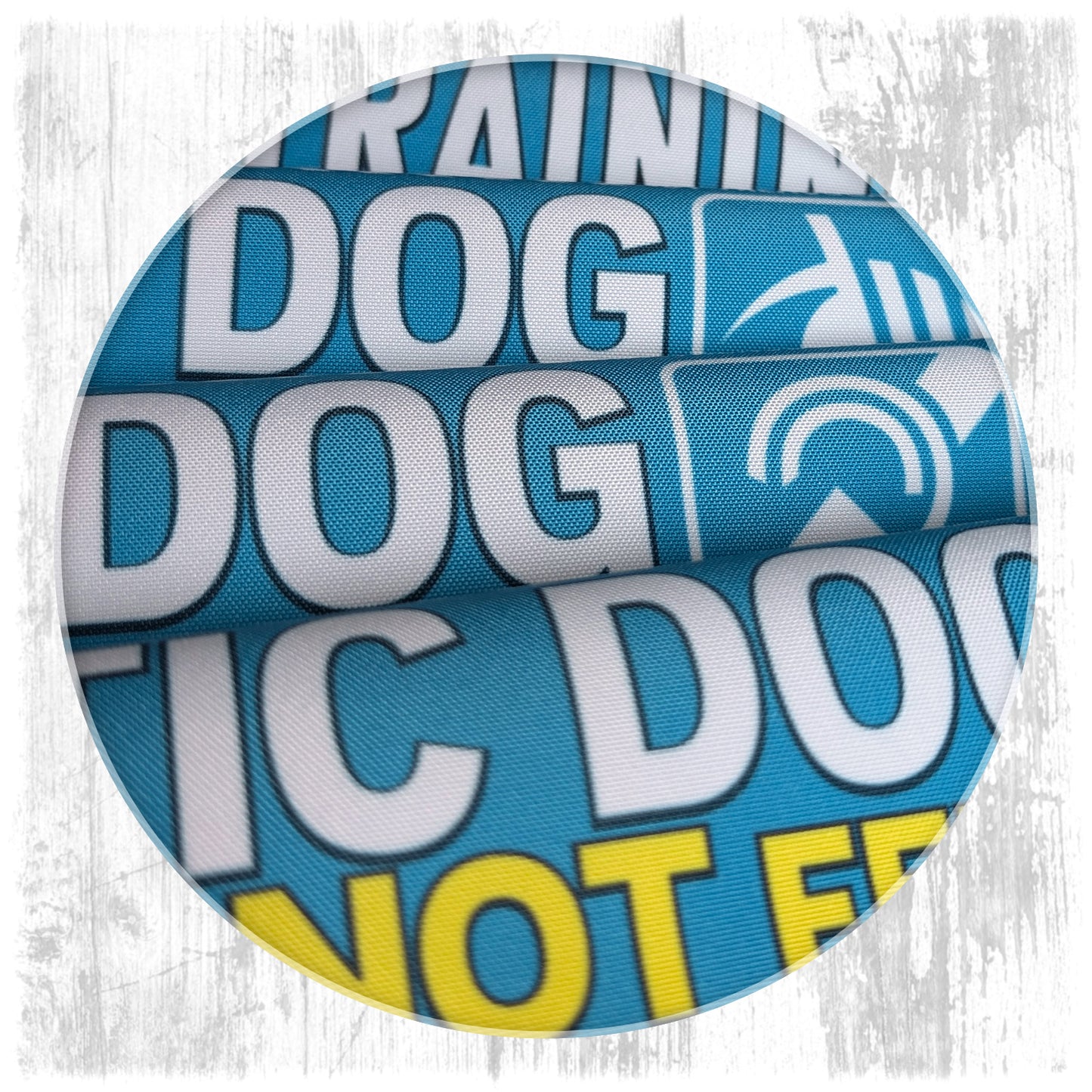 Custom made. Sleeves for dog leashes, just the way you like.