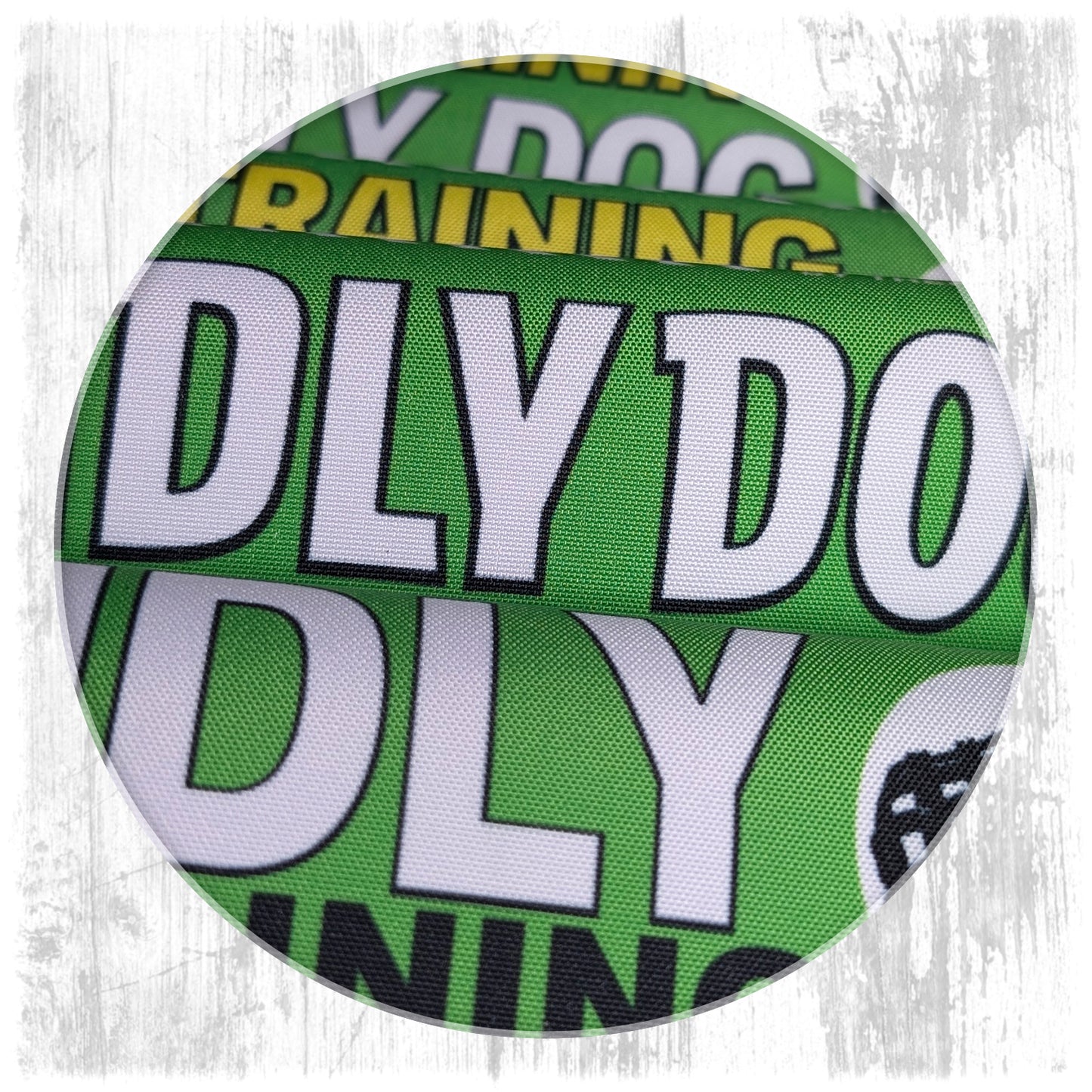 Custom made. Sleeves for dog leashes, just the way you like.