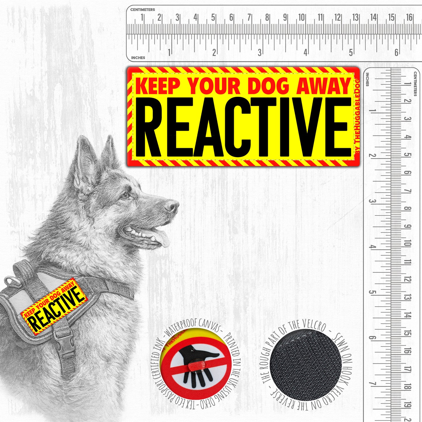 Reactive DOG. L-XL size.