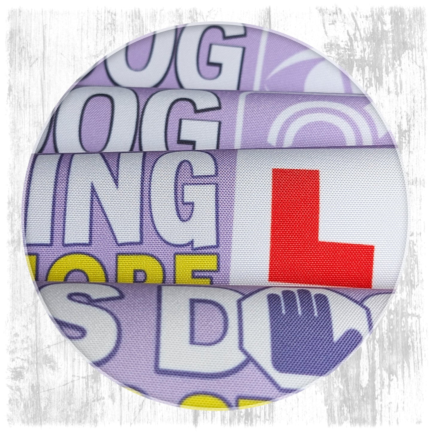 Custom made. Sleeves for dog leashes, just the way you like.