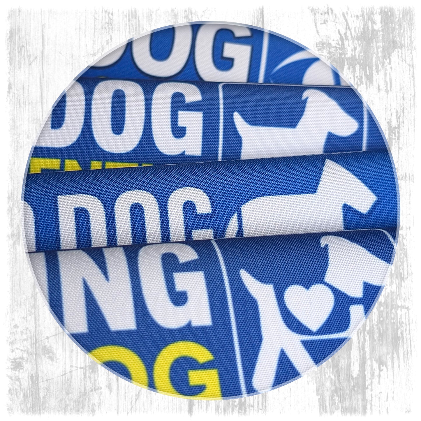 Custom made. Sleeves for dog leashes, just the way you like.