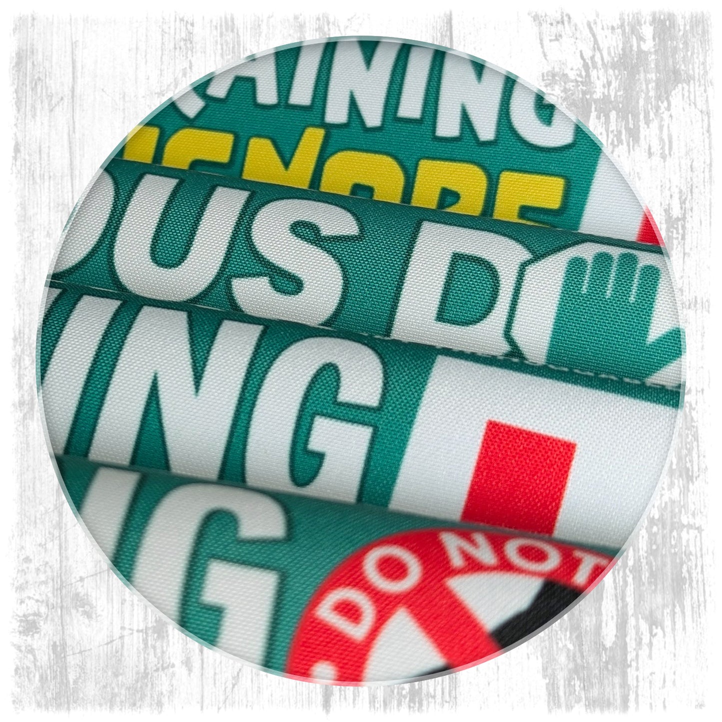 Custom made. Sleeves for dog leashes, just the way you like.