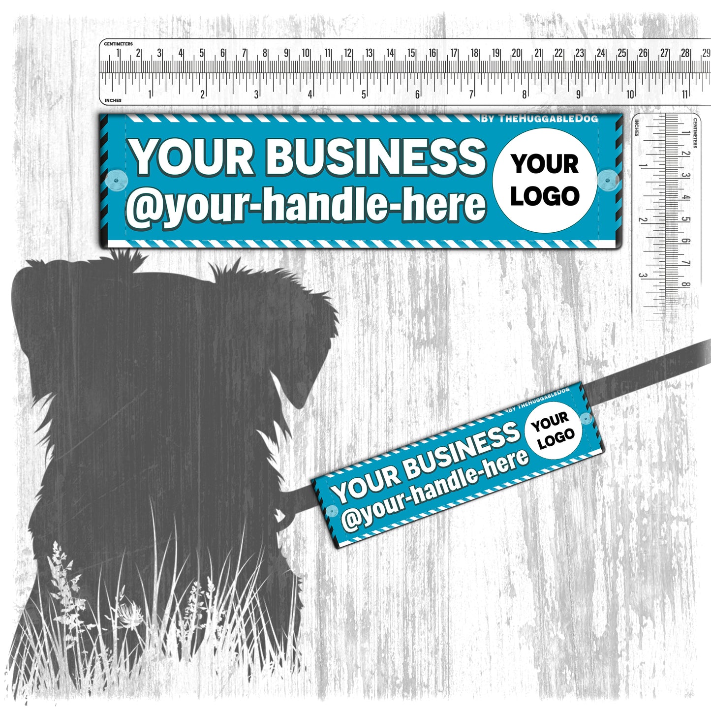 Custom made. Sleeves for dog leashes, just the way you like.