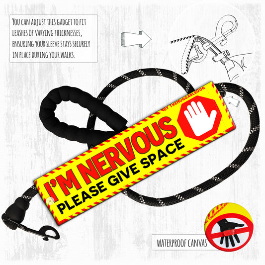 I'm NERVOUS, please give space".