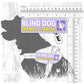 "BLIND Dog". Dog's Harnesses Patch. Size M to L.