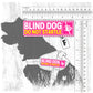 "BLIND Dog". Dog's Harnesses Patch. Size M to L.