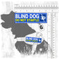 "BLIND Dog". Dog's Harnesses Patch. Size M to L.