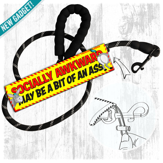 132-"SOCIALLY AWKWARD, may be a bit of an ass".