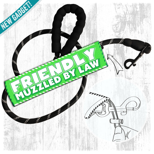 133-"FRIENDLY, muzzled by law".