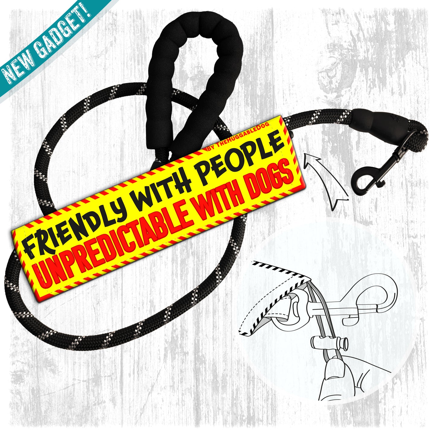 134-"FRIENDLY WITH PEOPLE, unpredictable with dogs".