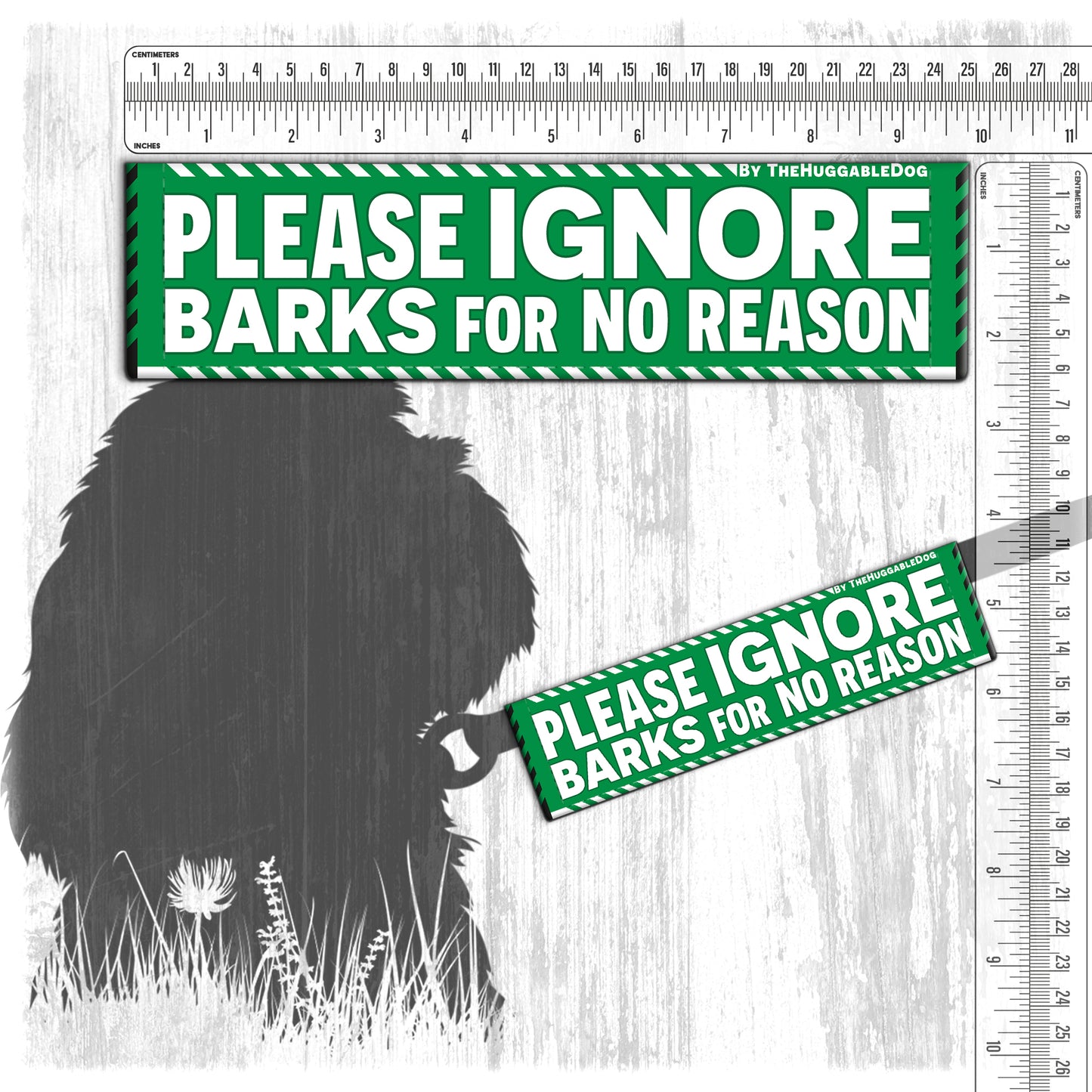 136-"PLEASE IGNORE, barks fo no reason".