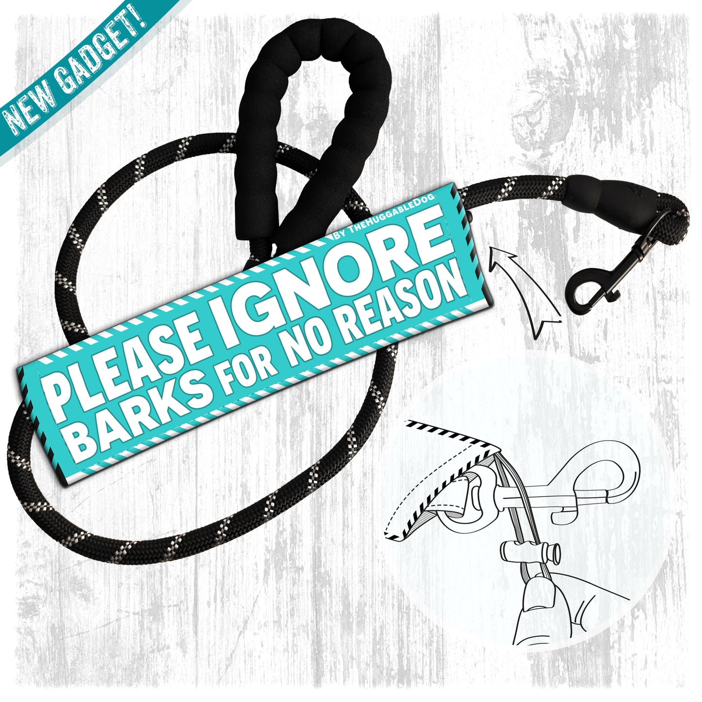 136-"PLEASE IGNORE, barks fo no reason".