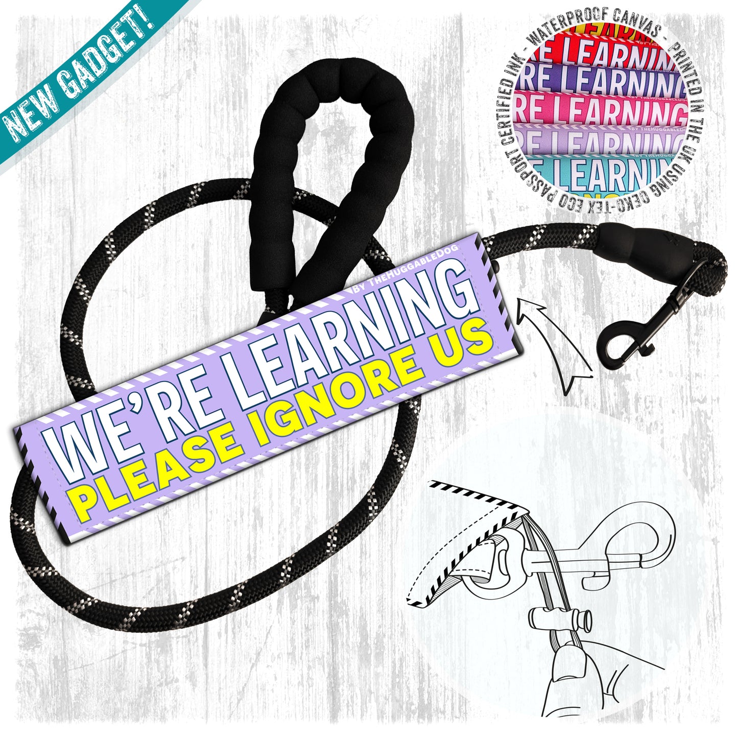 14-"We are LEARNING, please ignore us".