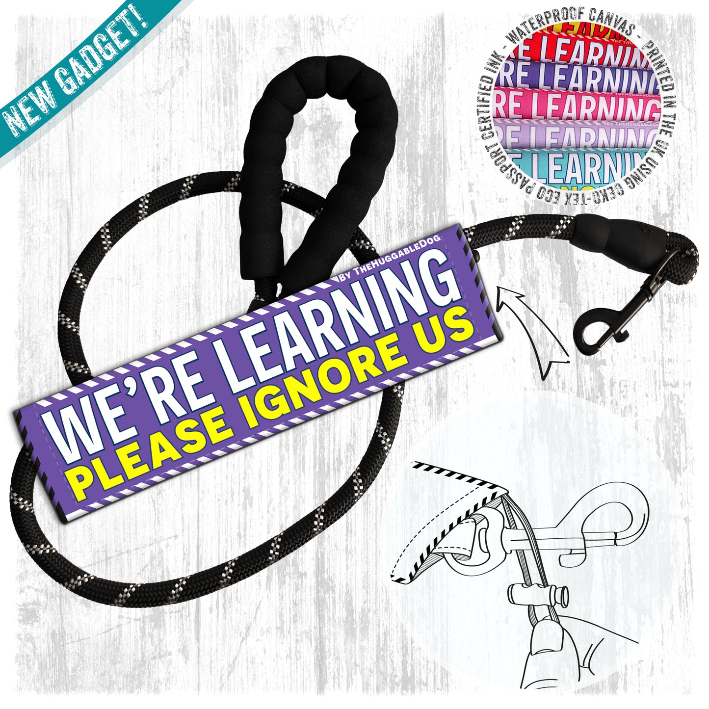 14-"We are LEARNING, please ignore us".