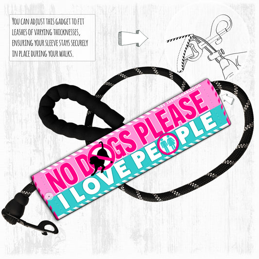 "NO DOGS please, I love people".