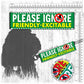 "Please ignore, FRIENDLY-excitable".