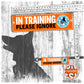 "IN TRAINING, please IGNORE", do not pet. Training Leash sleeves.