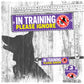 "IN TRAINING, please IGNORE", do not pet. Training Leash sleeves.