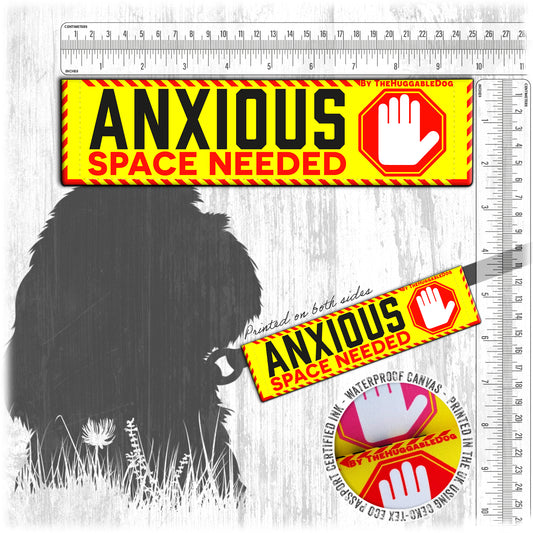 "Anxious, space needed".