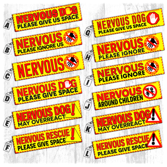 "NERVOUS DOG, various".