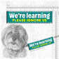 We're Learning, please ignore us