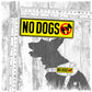 NO DOGS, Yellow Patches for dog harnesses. Supplied as a SINGLE item so you can mix and match.