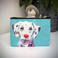 Dalmatian Zipper Pouch (15X10cm.)