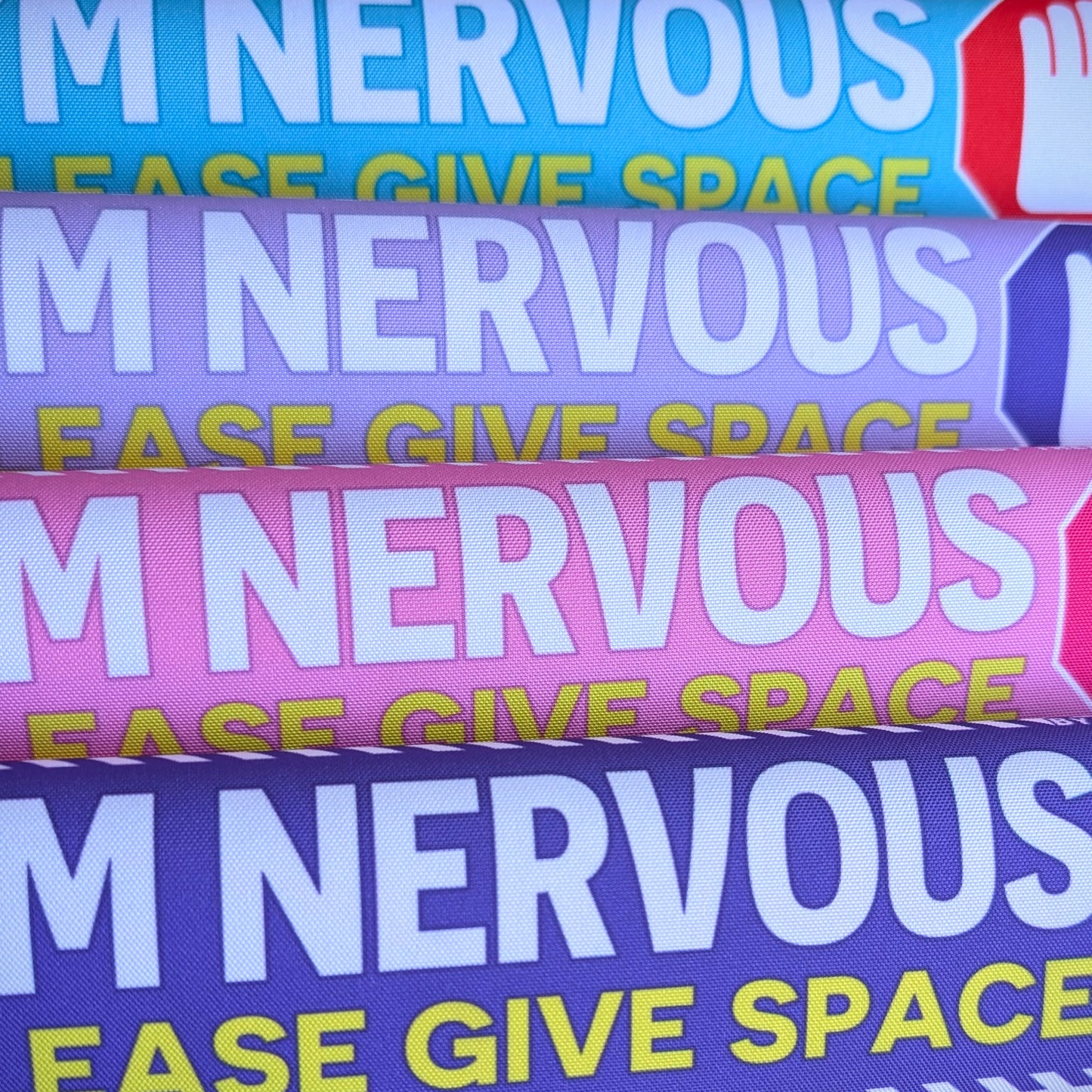 I'm NERVOUS, please give space".