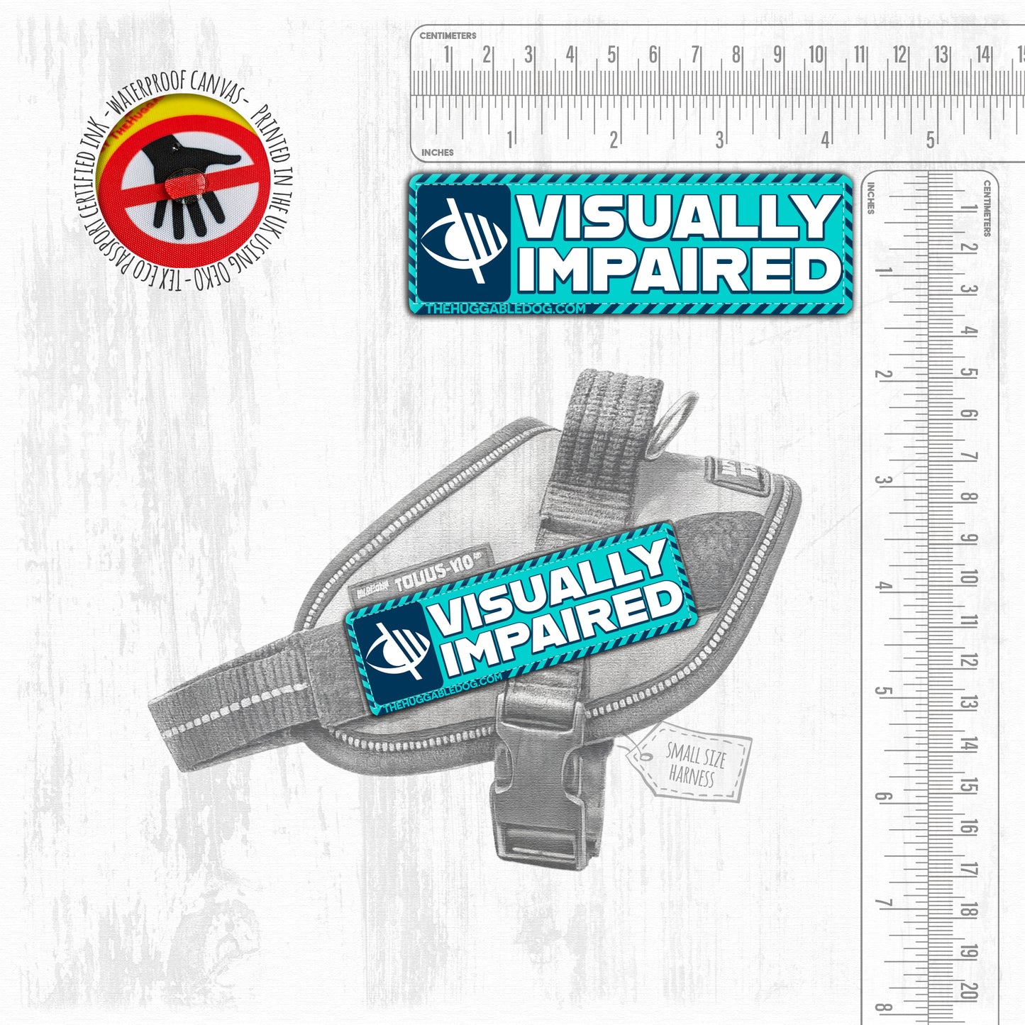 Visually Impaired. Small Patch.