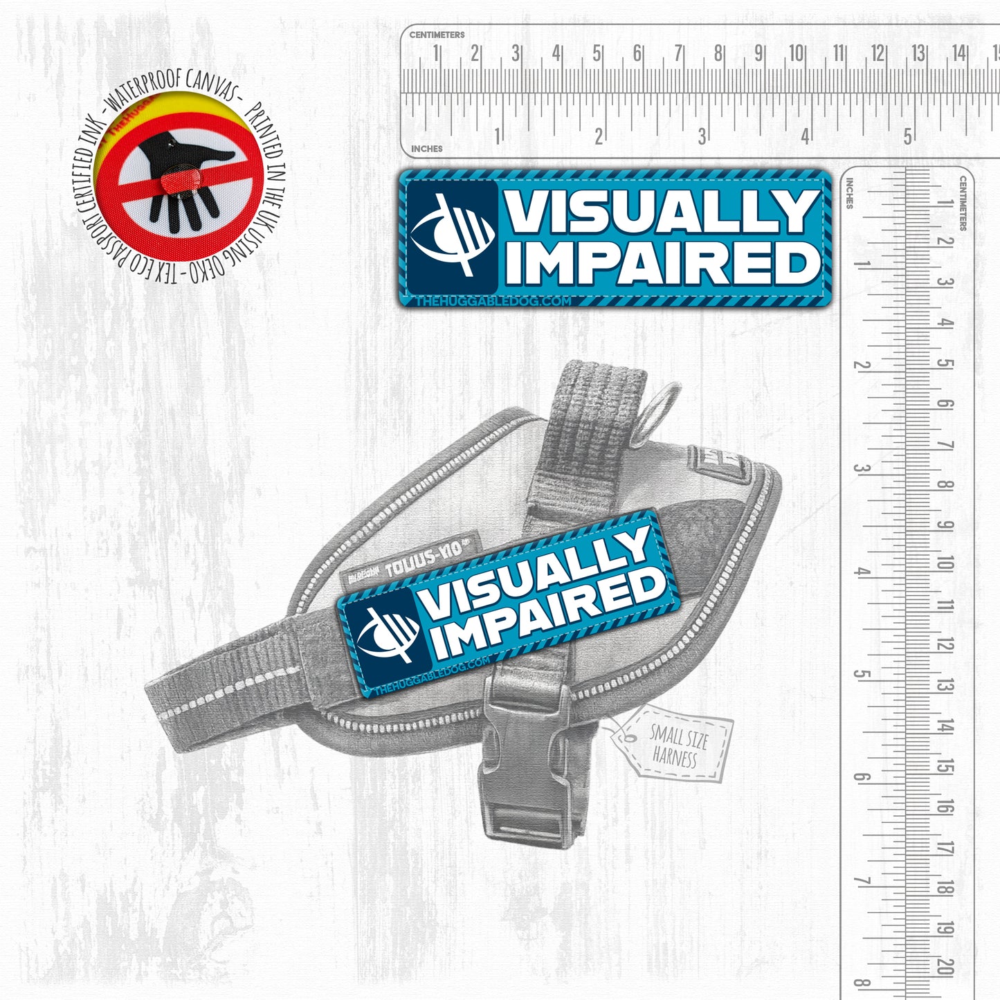 Visually Impaired. Small Patch.