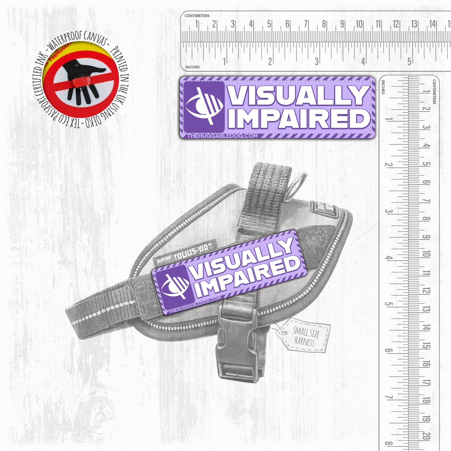 Visually Impaired. Small Patch.