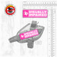 Visually Impaired. Small Patch.