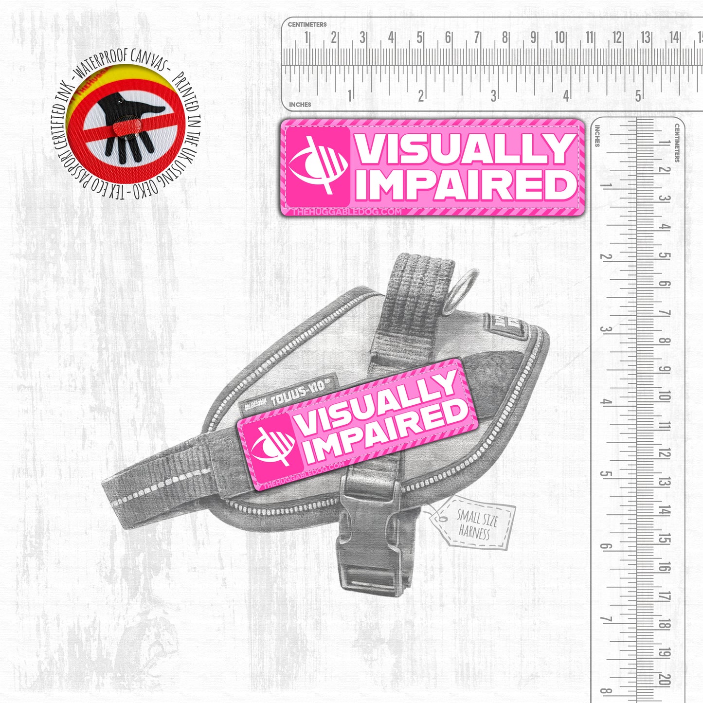 Visually Impaired. Small Patch.
