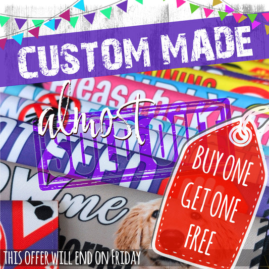 Custom made. Sleeves for dog leashes, just the way you like.