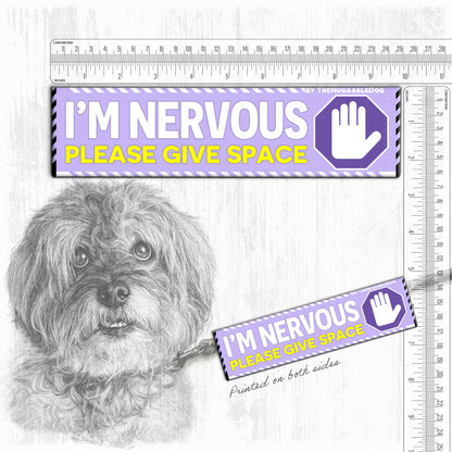 I'm NERVOUS, please give space".
