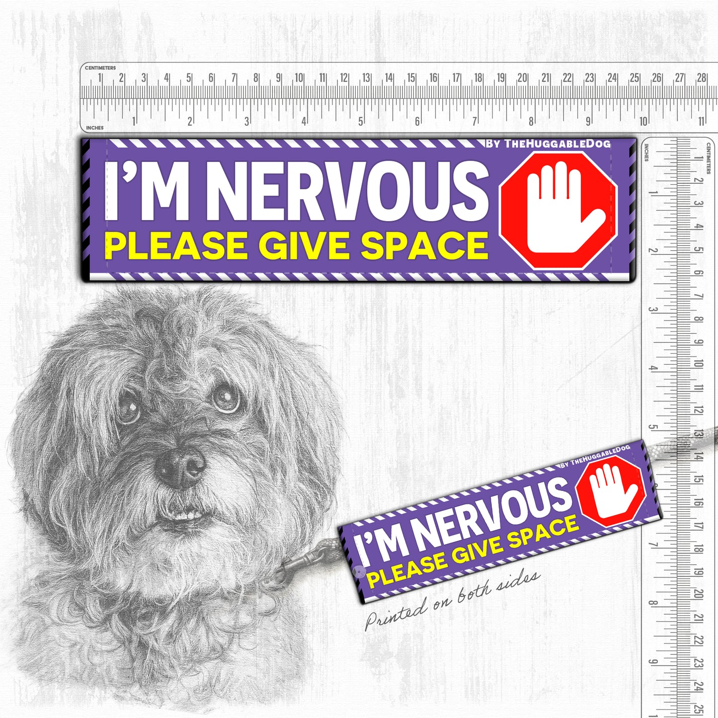 I'm NERVOUS, please give space".