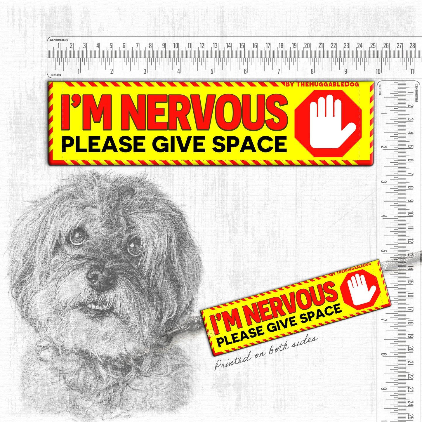 I'm NERVOUS, please give space".