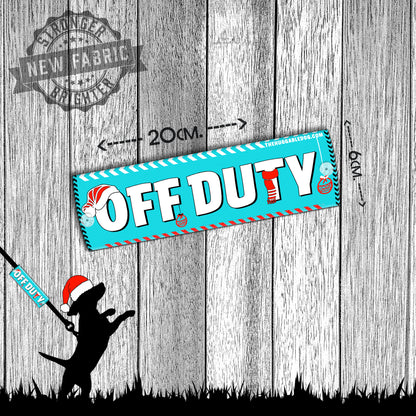 "Off Duty". Mini Leash sleeve Special Xmas.