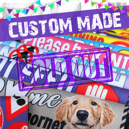 Custom made. Sleeves for dog leashes, just the way you like.